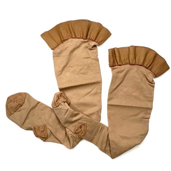 EASE by Therafirm Opaque Thigh Highs NWT in Khaki XL Long - Picture 3 of 8